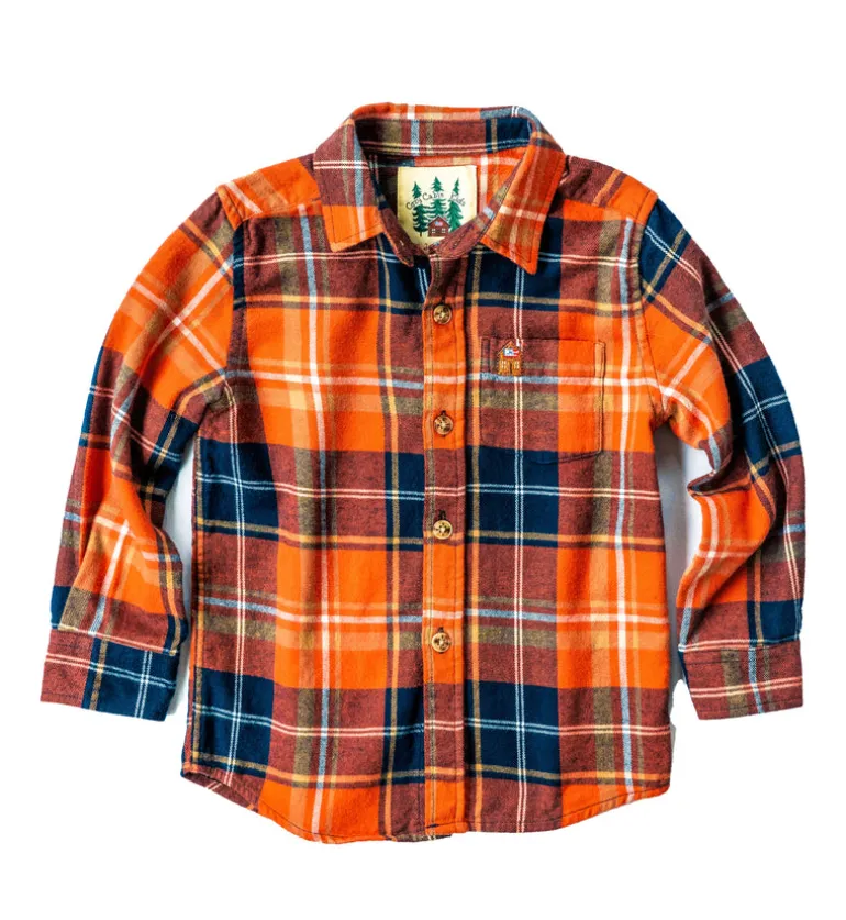 Shenandoah Sunset Kids Flannel Shirt