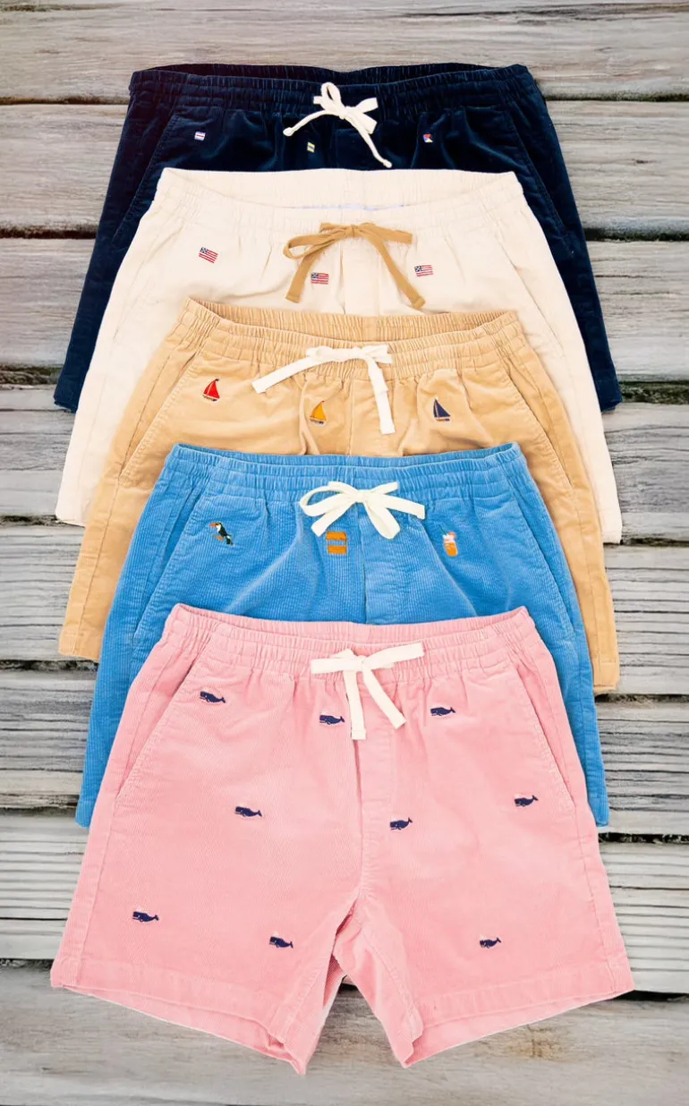 Signal Flag Corduroy Shorts