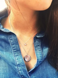 Silver Mom-o-gram Pendant