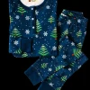 Snowy Night Kids Pajamas