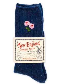 Spring Bloom Donegal Socks