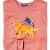 The American Golden Sweatshirt- Red