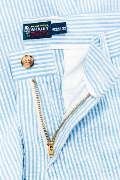 The Azure Seersucker Pants