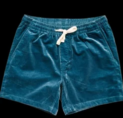 The Coastal Cord Short- Blue