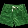 The Coastal Cord Short- Green