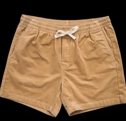 The Coastal Cord Short- Tan
