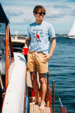 The Coastal Cord Short- Tan