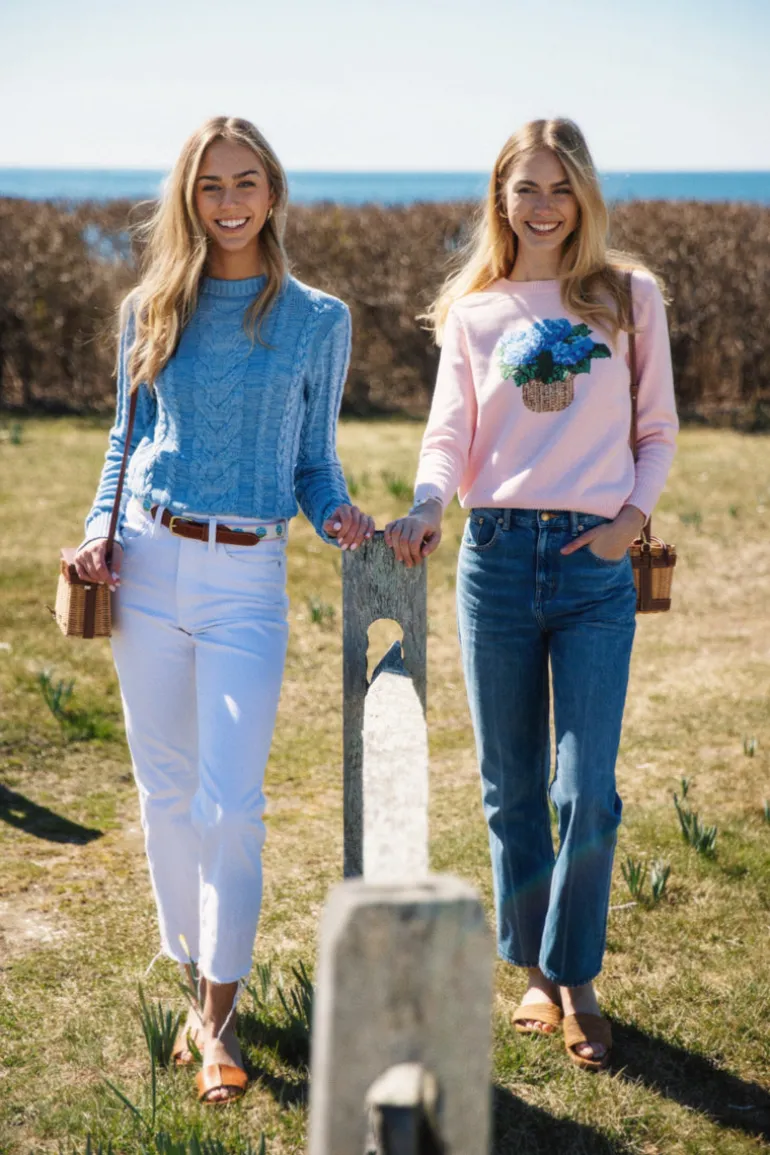 The Hydrangea Basket Sweater