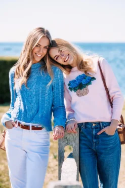 The Hydrangea Basket Sweater