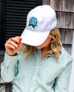 The Hydrangea Bloom Hat- Navy