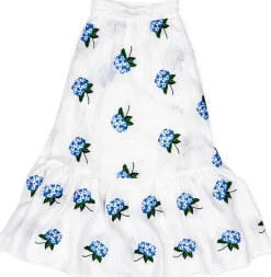 The Hydrangea Skirt - White