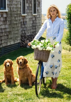 The Hydrangea Skirt - White