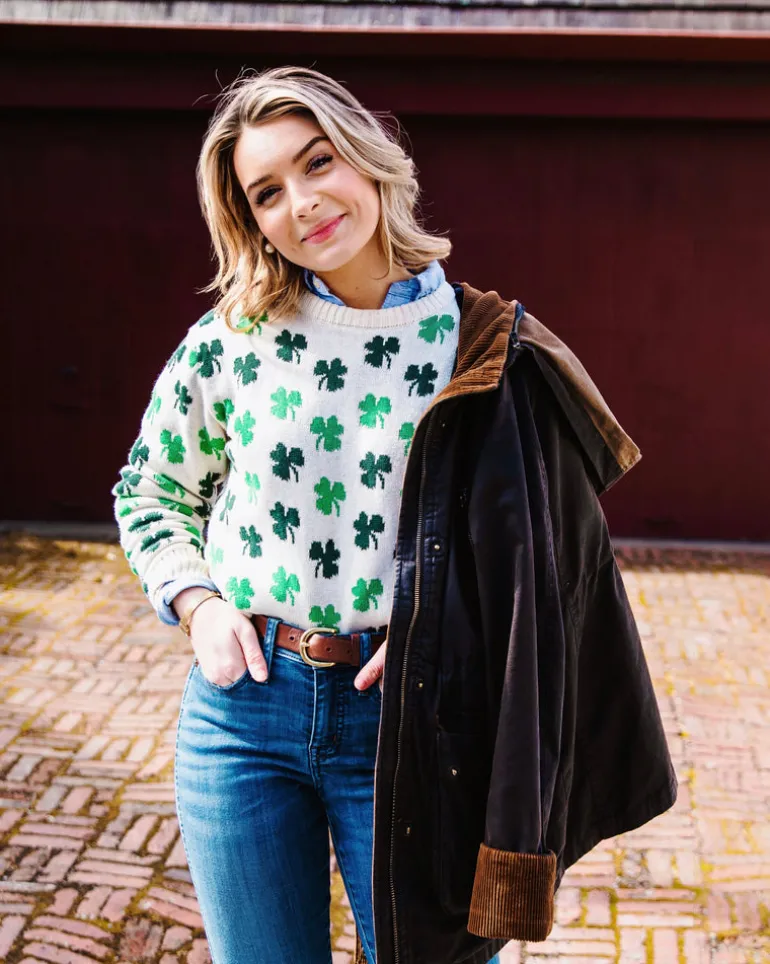The Irish Shamrock Sweater