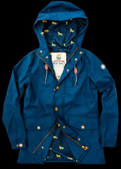 The Old Salt Navy Raincoat- Women's