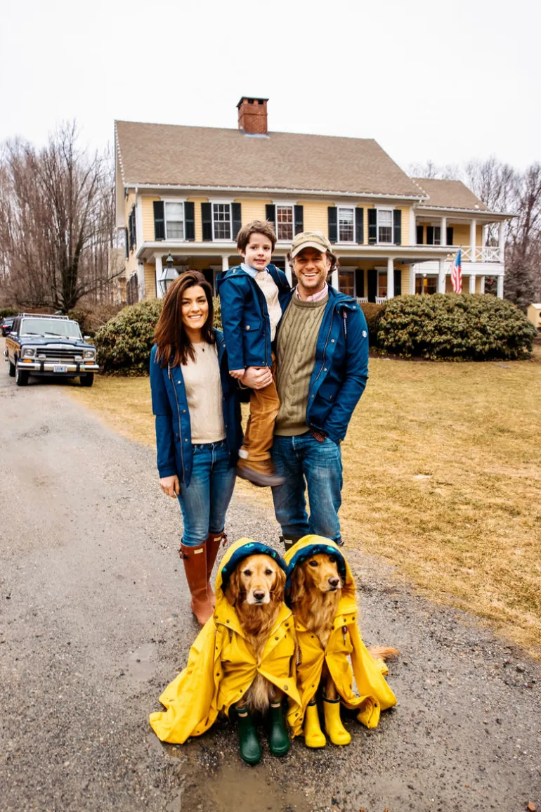 The Old Salt Navy Raincoat- Women's