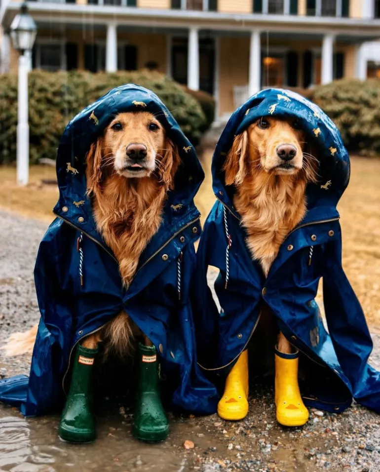 The Old Salt Navy Raincoat- Men's