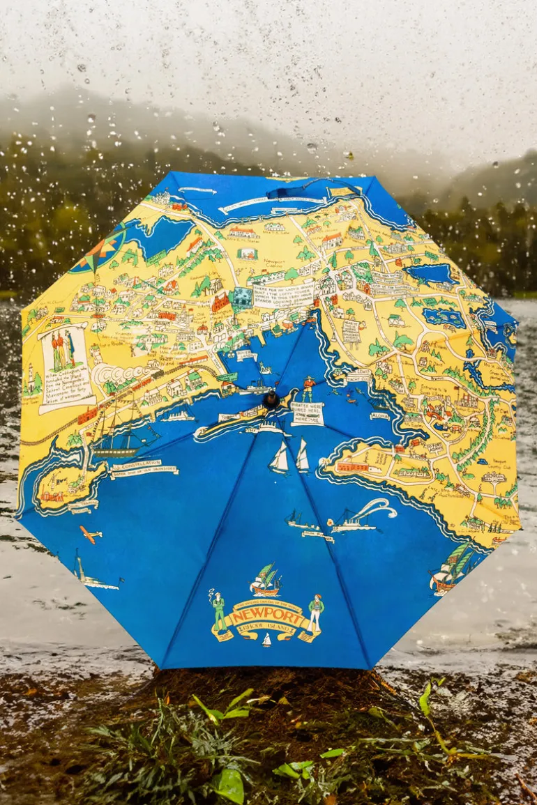The Sailing Capital of the World Umbrella