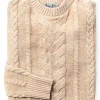 The Sailor Knit Sweater- Cream