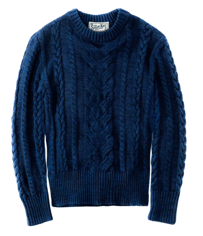 The Sailor Knit Sweater- Navy