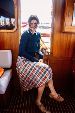 The Sailor Knit Sweater- Navy