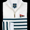 The Saltwater Striped Quarterzip- Men’s