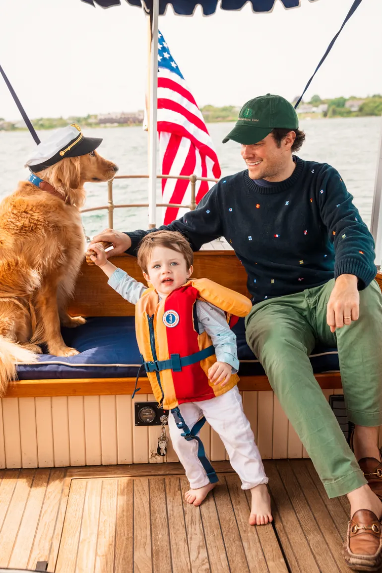 The Seafari Flag Men's Sweater