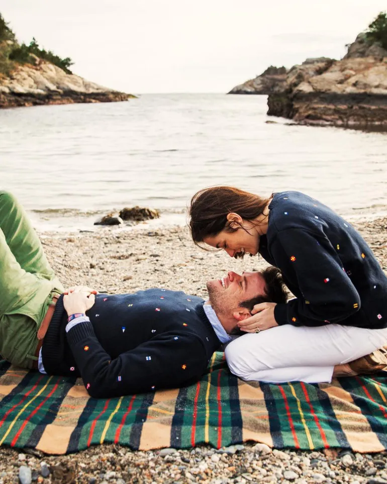 The Seafari Flag Men's Sweater