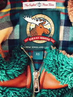 The Vermont Moose Fleece