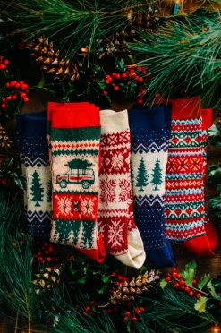 Woodland Pine Socks