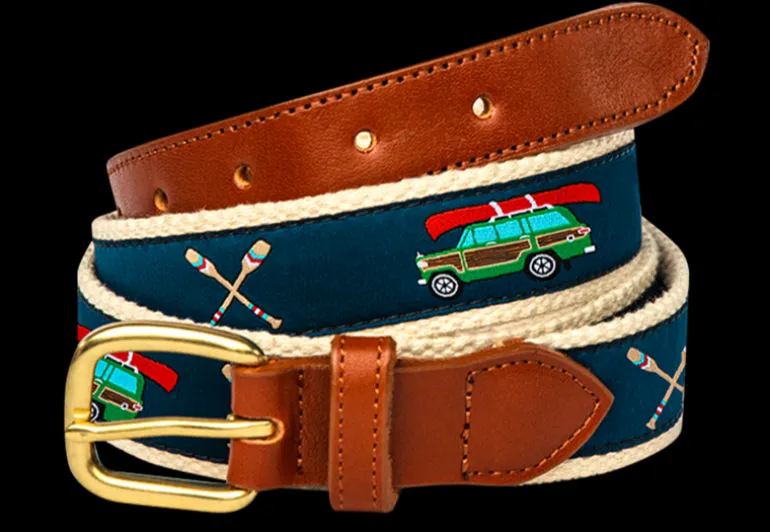 Woody Ribbon Belt