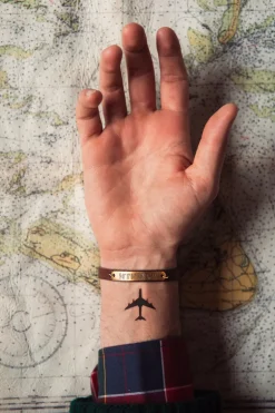 World Traveler's Bracelet - Tan